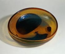 硝硯　益田芳徳氏作　桐箱入 硝硯 益田芳徳氏作 桐箱入