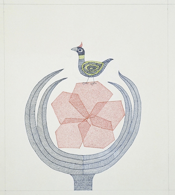 南桂子「花」銅版画 :: 絵画買取・販売 - シバヤマ