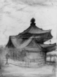 Rokkaku-do Temple (sketch2)