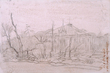 Great Kanto Earthquake sketches: Ise-yama, Yokohama