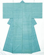 Kimono of fancy-woven pongee