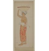 南方スケッチ<br />(別題名:《従軍記スケッチより「娘」》)