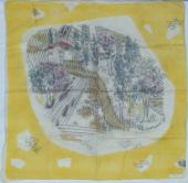 プリント スカーフ