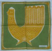 プリント ハンカチーフ<小>