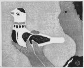 5.Pigeon Whistle:from "Woodcuts of Kihei Sasajima"