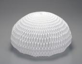 Covered conteiner, "White Age (Age 99)", pâte de verre