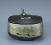 Incense burner, "Jump", hammerwork