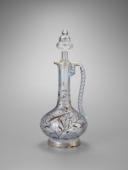 "Clare de Lune" decanter, floral design