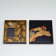 逸品！迎田秋悦作　華甲香合　共箱　帝国美術院展審査員 独立行政法人国立美術館・所蔵作品検索